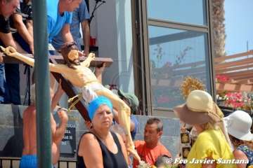Misa y procesión terrestre-marítima de la playa de Ojos de Garza (Foto TA)